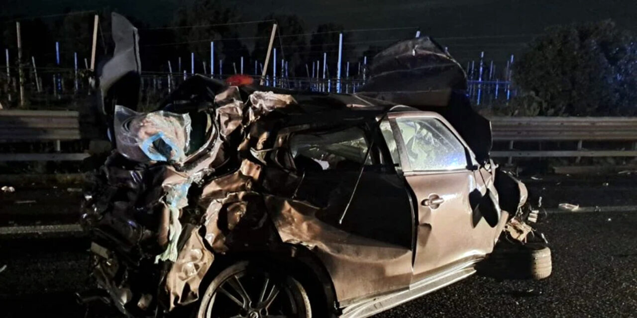 Autostrada A2 75enne Morto In Scontro Fra 3 Veicoli