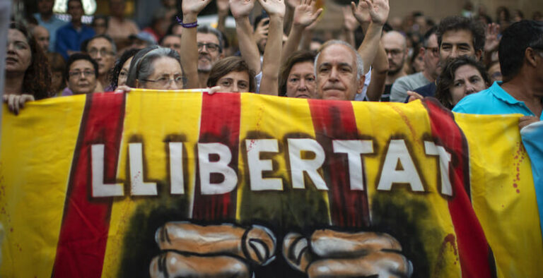 Madrid: dure condanne ai leader indipendentisti catalani