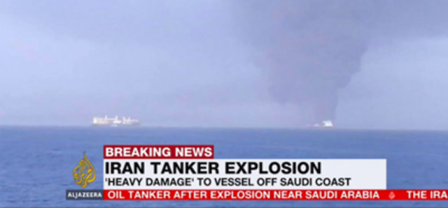 Mondo: esplosioni a bordo di una petroliera iraniana nel Mar Rosso