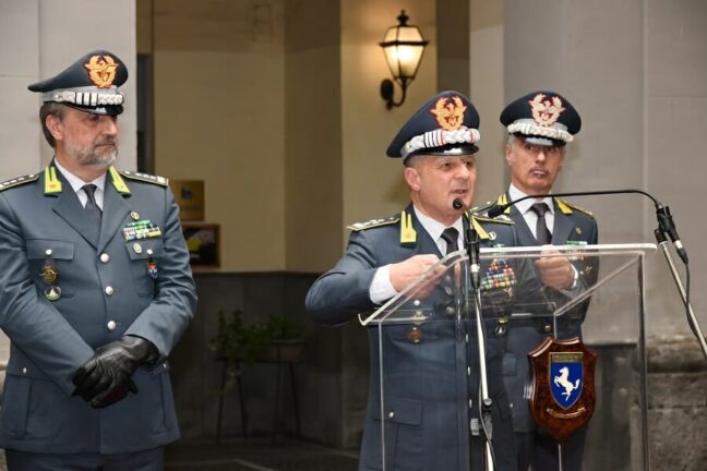 Napoli: visita del Comandante Generale della Guardia di Finanza al Comando Regionale Campania