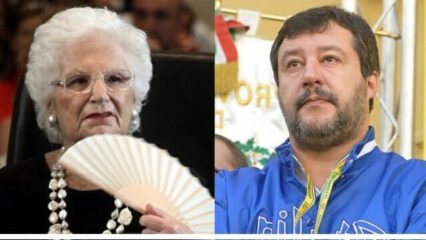 L’incontro tra Liliana Segre e Salvini