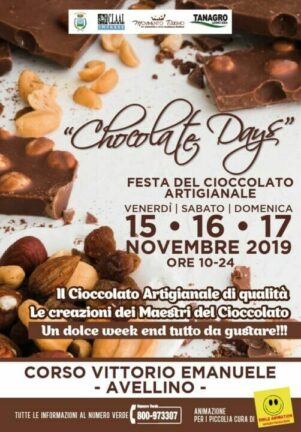 Avellino: si presenta il Chocolate Days