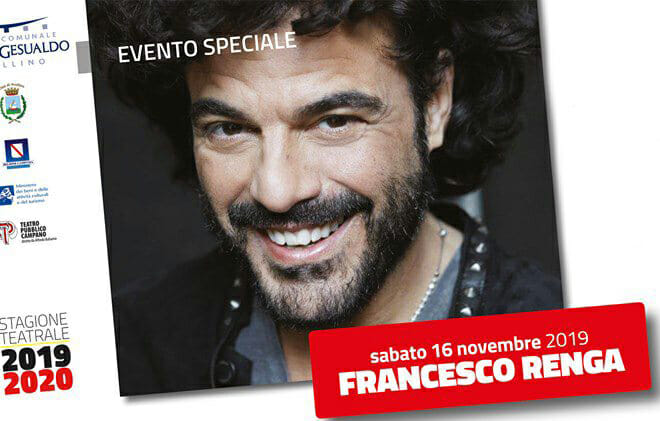 Avellino: corsa al biglietto per il concerto di Francesco Renga