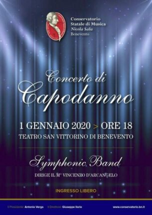 Benevento: Gran Concerto di Capodanno del Conservatorio Nicola Sala