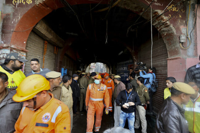India: strage in una fabbrica a Delhi