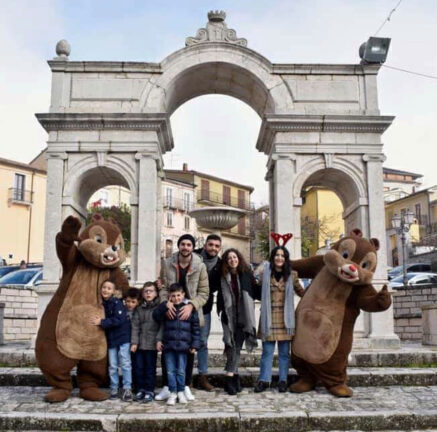 Santa Croce del Sannio (Bn): accensione dell’Eco-Albero di Natale