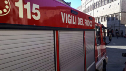 Perugia: grave bambina per incendio in casa