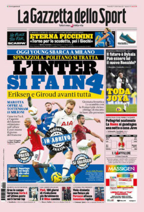 Rassegna stampa di oggi, venerdì 17 gennaio 2020