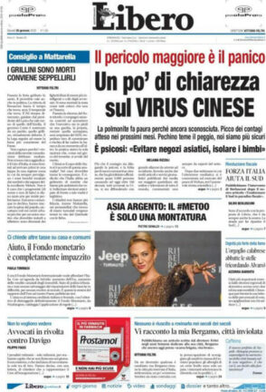 Rassegna stampa di oggi, giovedì 30 gennaio 2020