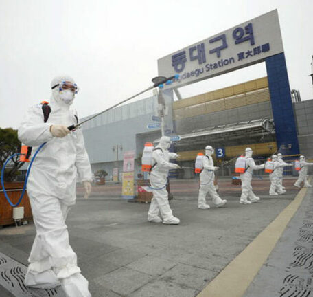 Coronavirus: altri 594 nuovi contagiati in Corea del Sud