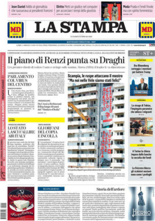 Rassegna stampa di oggi, venerdì 21 febbraio 2020