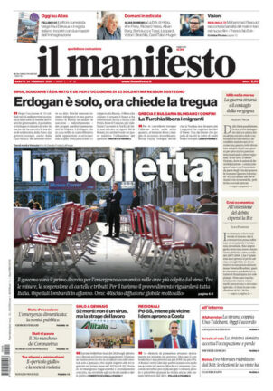 Rassegna stampa di oggi, sabato 29 febbraio 2020