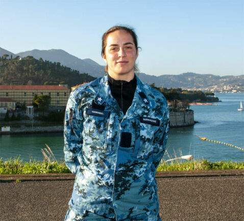 Marina Militare: traguardo storico, per la prima volta una donna palombaro