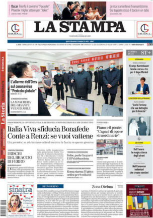 Rassegna stampa di oggi, martedì 11 febbraio 2020