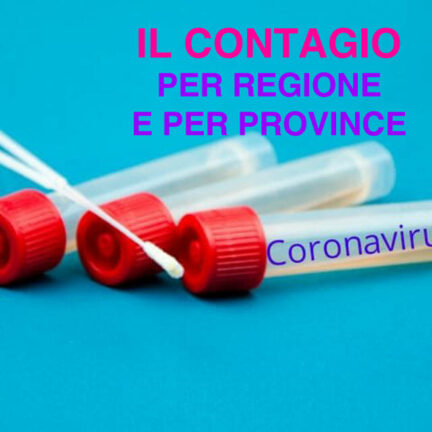 Il coronavirus provincia per provincia