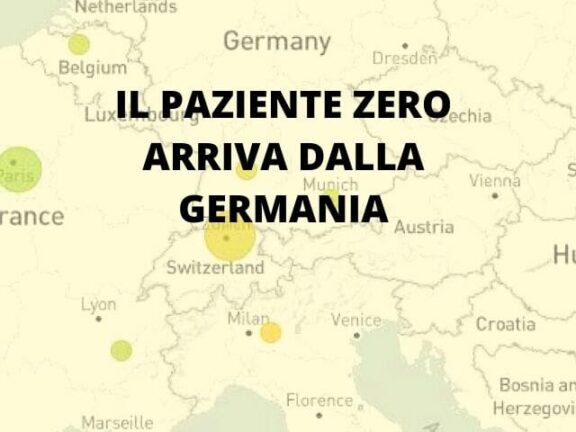La “bomba” del paziente zero? Ecco perché arriva dalla Germania