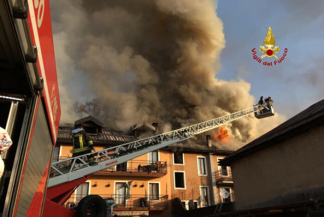 Incendi: morto anziano ad Asiago