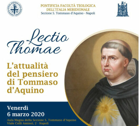 Napoli: Tommaso d’Aquino e il Meridione, istituita una cattedra a Capodimonte