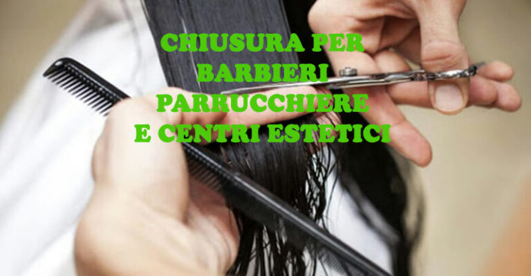Campania: chiusi tutti i barbieri, parrucchiere e centri estetici Campania: chiusi tutti i barbieri, parrucchiere e centri estetici