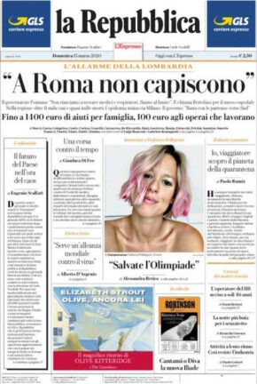 La rassegna stampa di oggi, domenica 15 marzo 2020