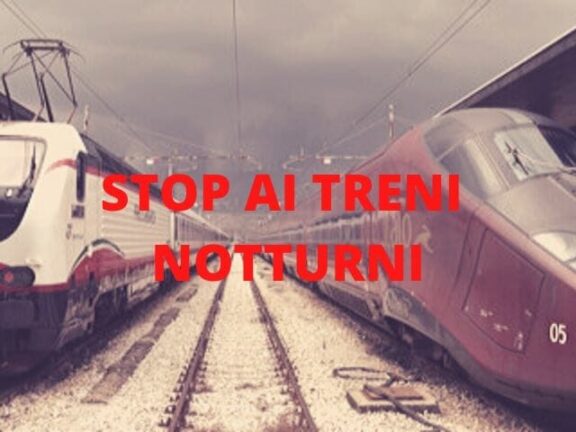 Coronavirus Italia, da stasera stop ai treni notturni