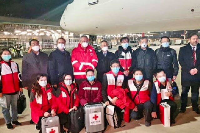 Coronavirus: arrivati a Roma i medici cinesi esperti nella lotta al virus