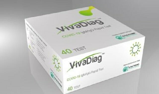 ‘VivaDiag Covid 19’, il test rapido per verificare la positività al virus