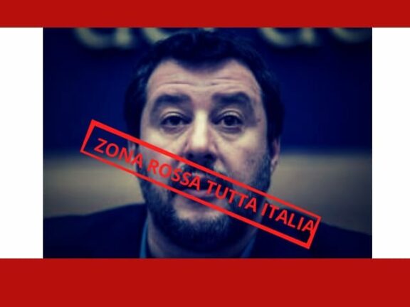 Salvini: “Tutta Italia sia zona rossa”