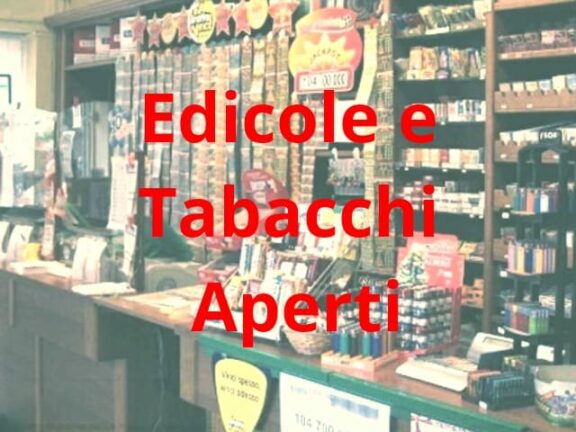 Decreto Conte: Edicole e Tabacchi saranno aperti