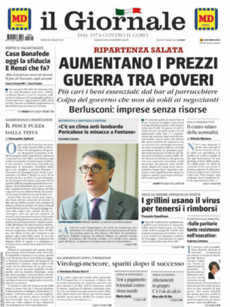 Rassegna stampa di oggi, mercoledì 20 maggio 2020