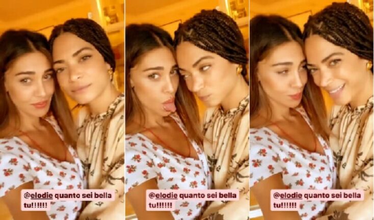 Belen ed Elodie si rivedono ma infrangono ogni regola di sicurezza