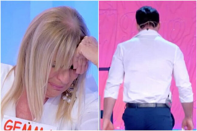 Uomini e Donne, è finita tra Gemma e Sirius? Nicola lascia lo studio e lei piange