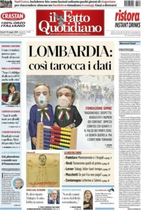 Rassegna stampa di oggi, venerdì, 29 maggio 2020