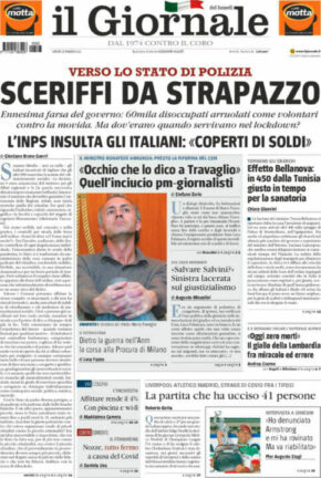 Rassegna stampa dei quotidiani di oggi, lunedì 25 maggio 2020