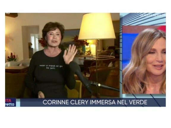 Corinne Clery: “Sul set baciai Gianni Morandi davvero! Mio marito fu gelosissimo”