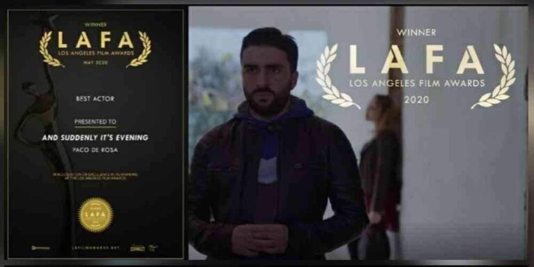 Los Angeles Film Awards: al napoletano Paco De Rosa il premio come miglior attore Los Angeles Film Awards: al napoletano Paco De Rosa il premio come miglior attore