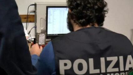 Napoli: arrestato pensionato 68enne per pedopornografia