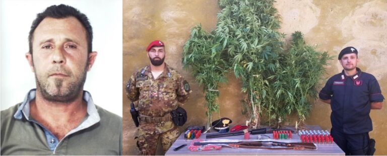 Caltagirone (CT). Nascondeva armi, esplosivo e droga nel casolare: arrestato