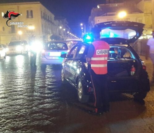 Siracusa, Carabinieri controllo straordinario del territorio