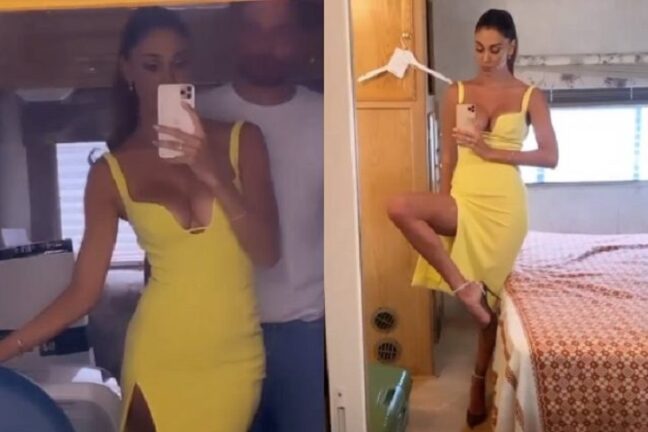 Belén Rodriguez incanta: esplosione di sensualità con la maxi scollatura