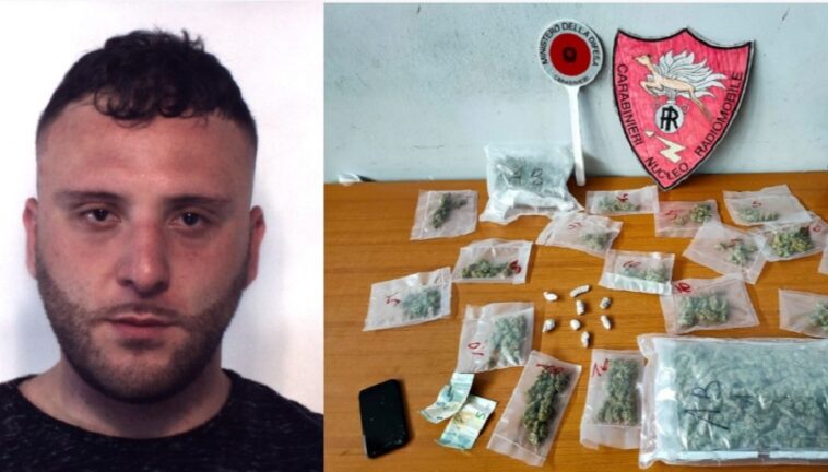 Catania, nascondeva dietro al divano 1 Kg di marijuana: arrestato