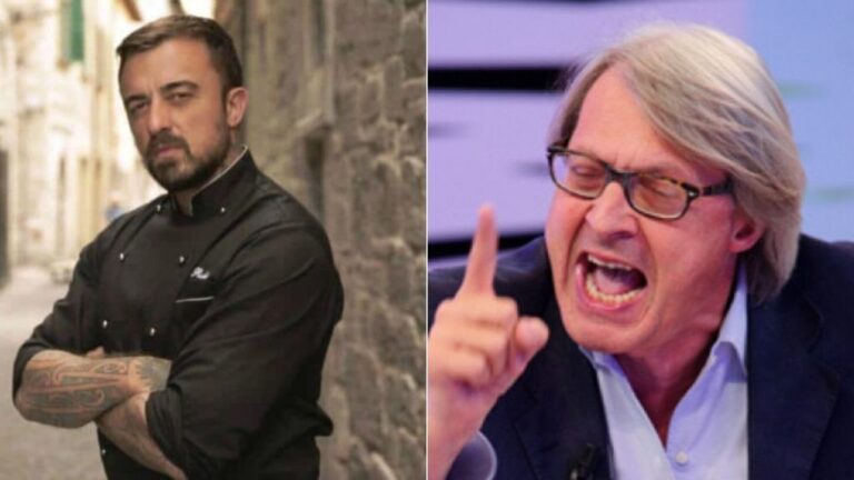 Rissa tra Sgarbi e Chef Rubio ecco cosa è successo Rissa tra Sgarbi e Chef Rubio ecco cosa è successo