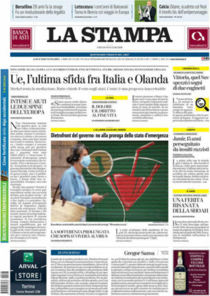 Rassegna stampa di oggi, sabato 18 luglio 2020