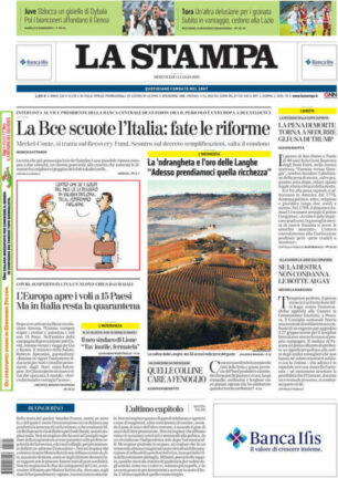 Rassegna stampa di oggi, mercoledì 1 luglio 2020