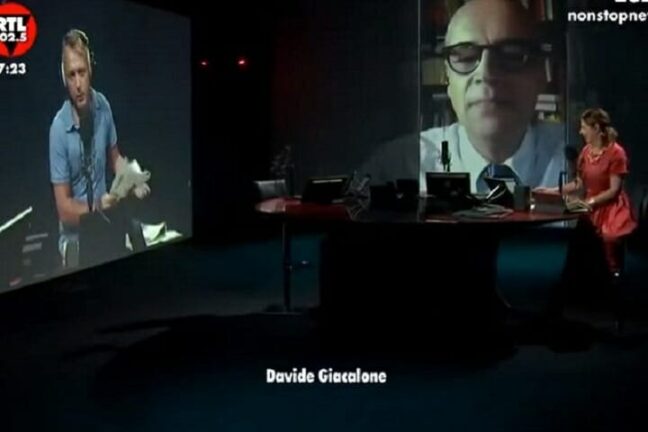 Pierluigi Diaco litiga ancora in diretta: “Non mi piace il tuo tono”