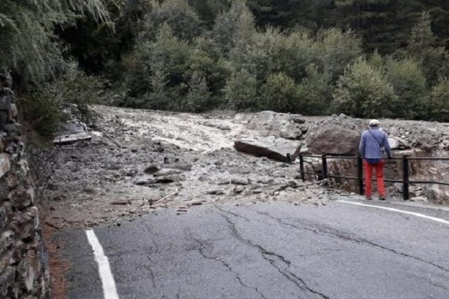 Frana in Valmalenco, al via evacuazione dell’area