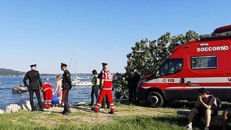 Arona, ragazzo di vent’anni si tuffa nel Lago Maggiore e annega