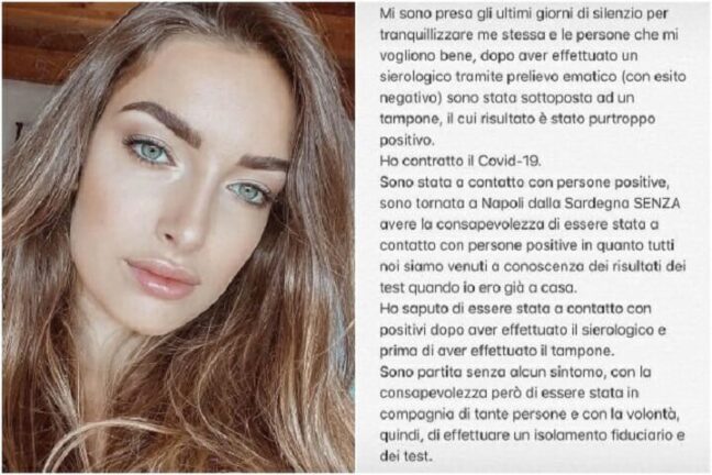 Nilufar Addati: “Ho contratto il Covid-19. Ho perso gusto e olfatto”