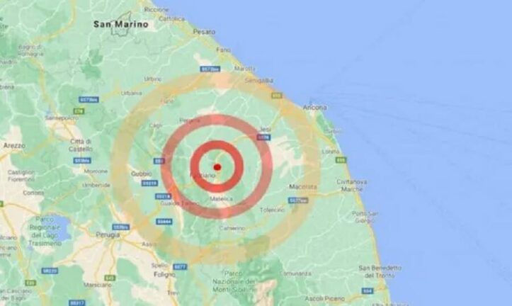 Terremoto nelle Marche: scossa di magnitudo 3.5 in provincia di Ancona