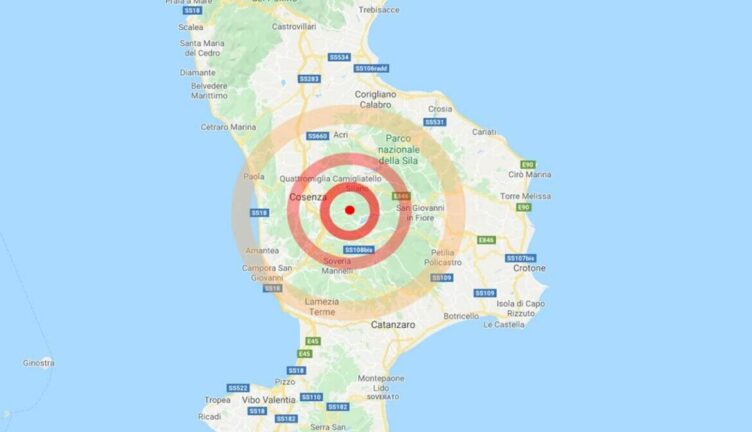 Calabria: scosse di terremoto a Cosenza nella notte